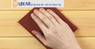 Giới Thiệu Giấy Nhám Đánh Bóng Gỗ MDF Nội Thất