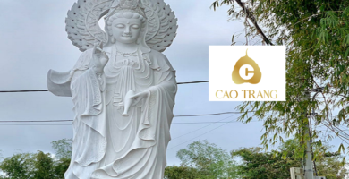 Bán Tượng Phật Quan Âm Bằng Đá