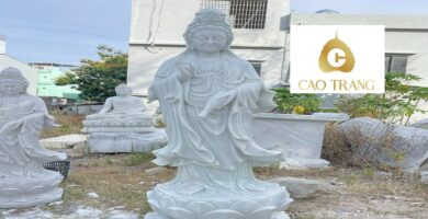 Bán Tượng Phật Quan Âm Bằng Đá Tại TP.HCM