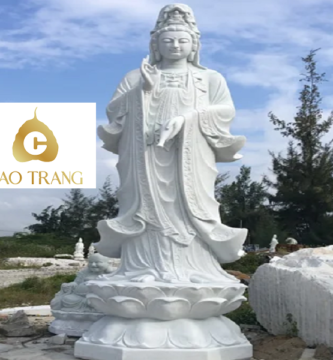 Tượng Quan Âm Bằng Đá Tại Liên Chiểu Đà Nẵng
