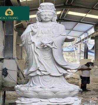 Bán Tượng Phật Quan Âm Bằng Đá Đà Nẵng