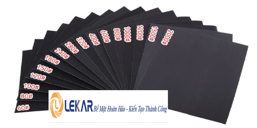 Giấy Nhám Đánh Bóng Khuôn Nhựa Ép