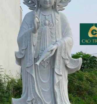 Tượng Phật Quan Âm Bồ Tát Bằng Đá
