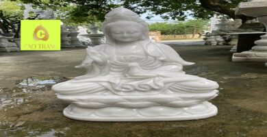 Giới Thiệu Tượng Phật Bà Quan Âm Bằng Đá Thạch Anh