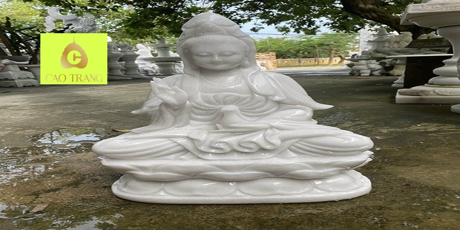 Giới Thiệu Tượng Phật Bà Quan Âm Bằng Đá Thạch Anh