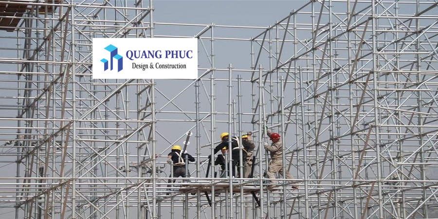Giàn giáo tại Lý Sơn Quảng Ngãi