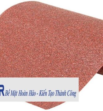 Giấy Nhám Hoàn Thiện Cửa Nhôm Kính