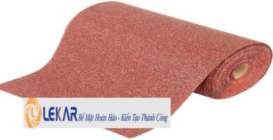 Giấy Nhám Hoàn Thiện Cửa Nhôm Kính