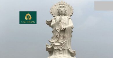 Tượng Phật Quan Âm Bồ Tát Bằng Đá