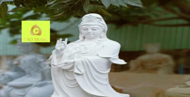 Tượng Quan Âm Bồ Tát Bằng Đá Đà Nẵng