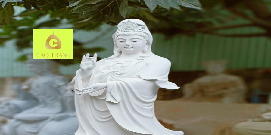 Tượng Quan Âm Bồ Tát Bằng Đá Đà Nẵng