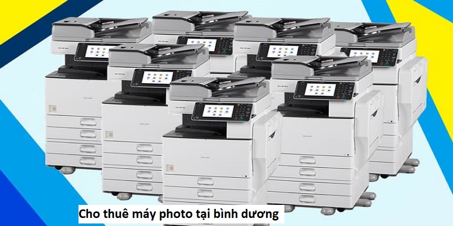 Cho thuê máy photo tại bình dương