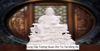 Cung Cấp Tượng Quan Âm Tự Tại bằng đá