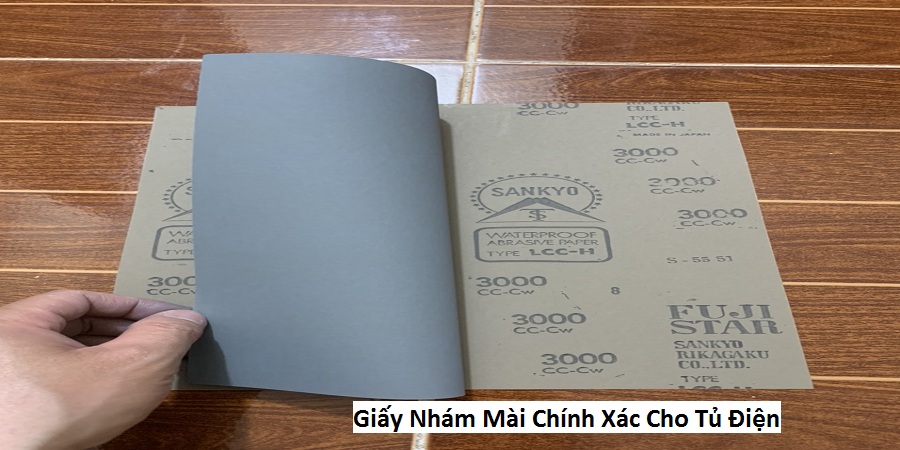 Giấy Nhám Mài Chính Xác Cho Tủ Điện