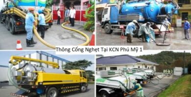 Thông Cống Nghẹt Tại KCN Phú Mỹ 1