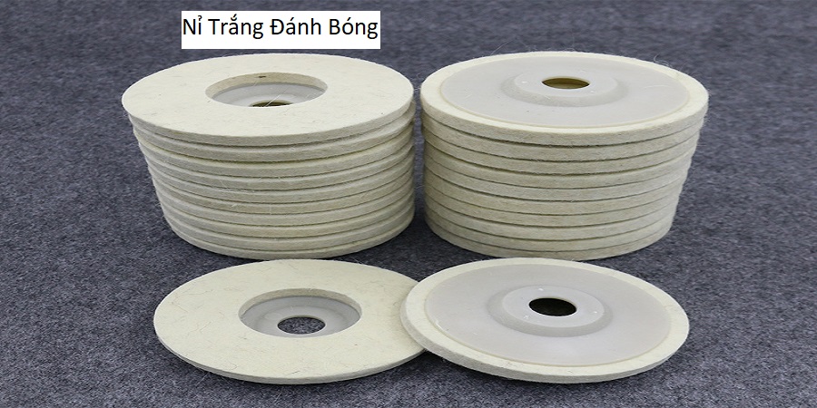 Nỉ Trắng Đánh Bóng