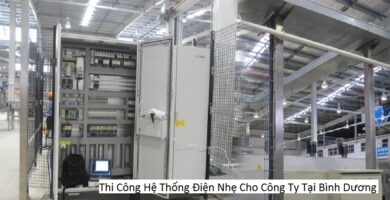 Thi Công Hệ Thống Điện Nhẹ Cho Công Ty Tại Bình Dương
