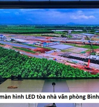 Thiết kế màn hình LED tòa nhà văn phòng Bình Dương